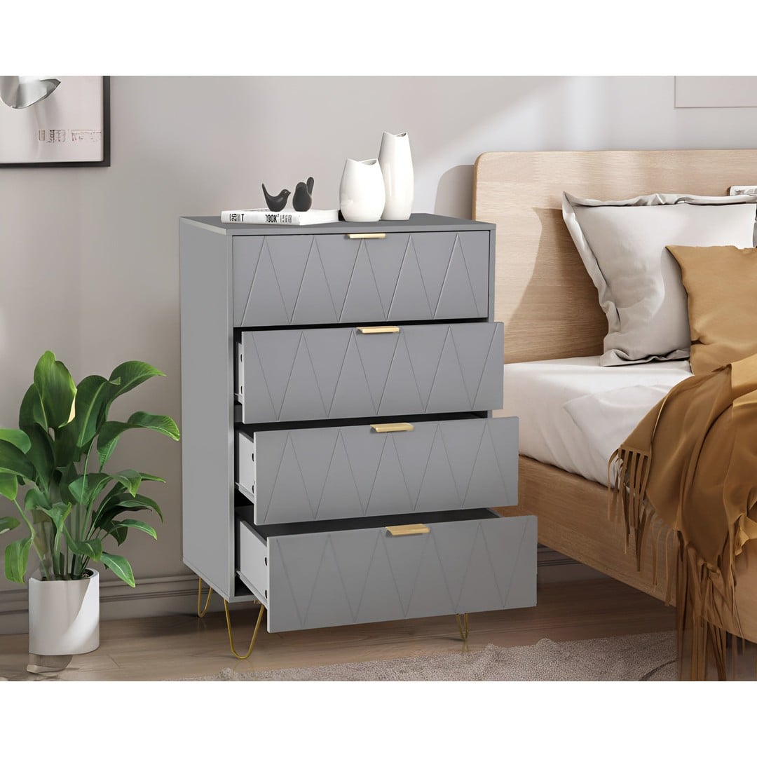 Tallboy 4 Drawer Dresser